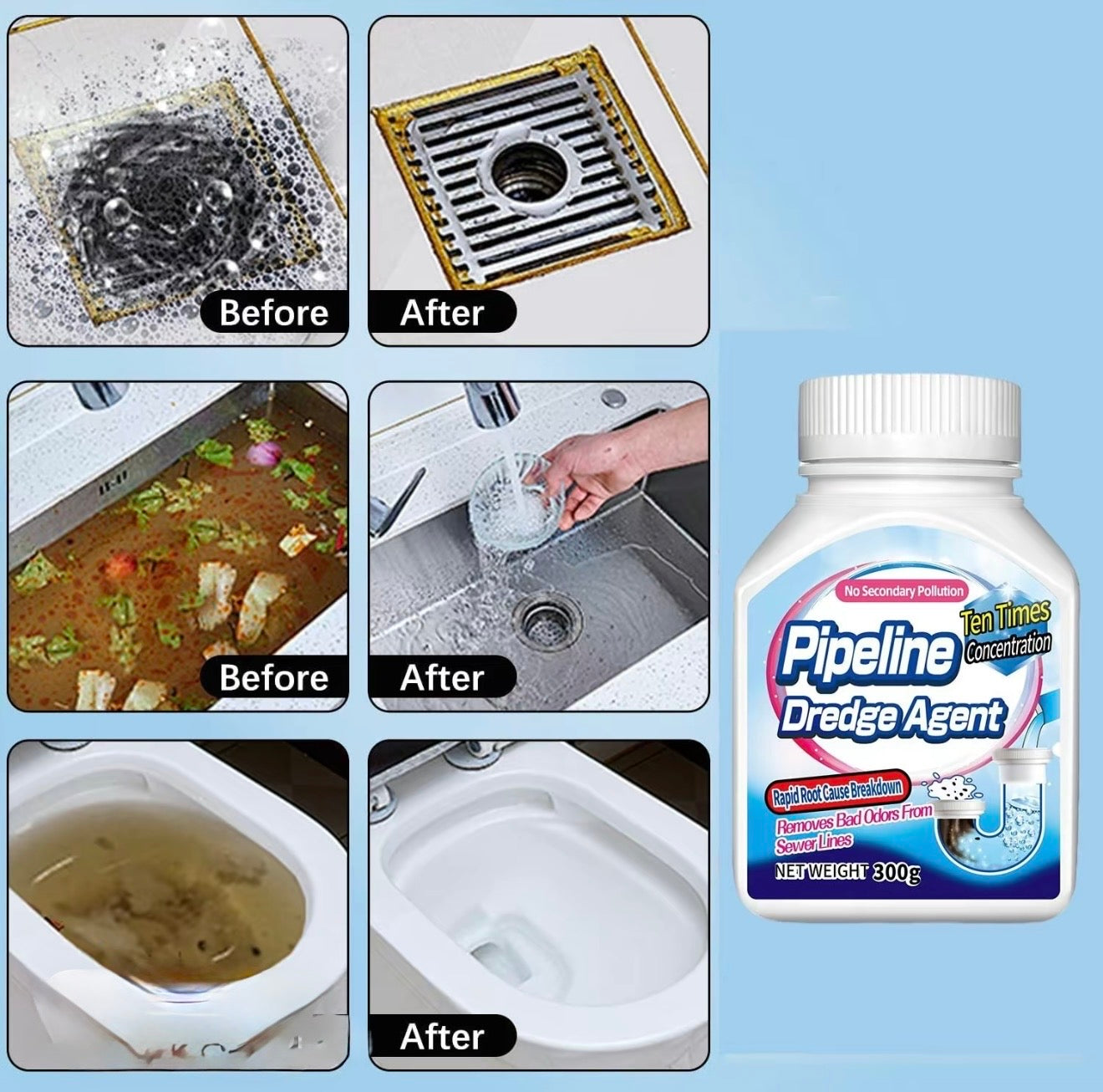 ClogBlitz Drain Cleaner - Korvel