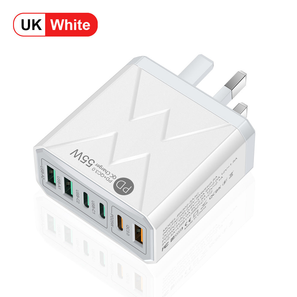Chargeur de téléphone mobile à chargement rapide premium - 55W PD et QC3.0