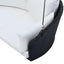GO 51.9" 2-Person Hanging Seat, Rattan Woven Swing Chair, Porch Swing With Ropes, Black Wicker And White Cushion - Korvel