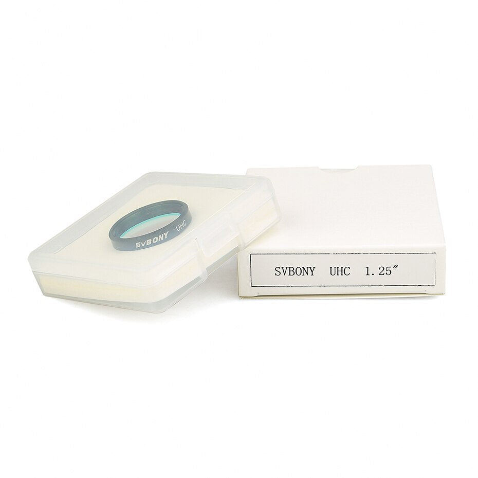 Ensemble de filtres pour télescope SVBONY 1,25'' UHC + UV-IR + CLS