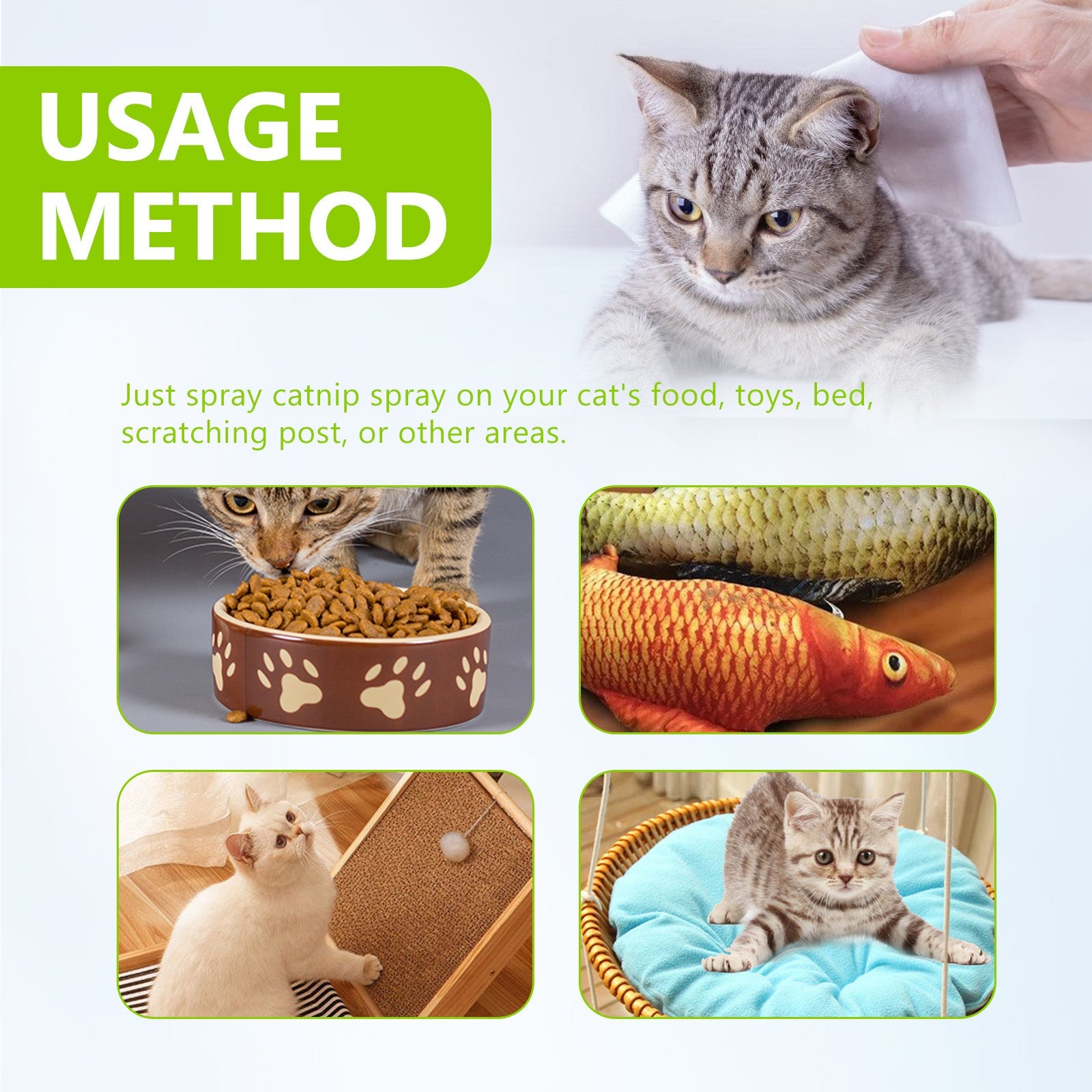 Catnip Spray, Relieve Cat Anxiety And Enhance Pet Vitality Health Care Spray - Korvel