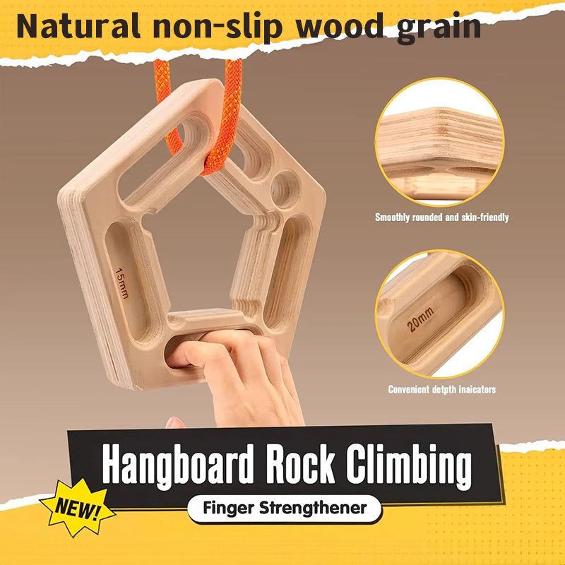 Climbing Pull-Up & Hangboard: Finger Strength Trainer