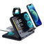 Phone Stand Tabletop 15w Fast Charging 5 in One Universal Wireless Charger Desk Charger for Iphone - Korvel