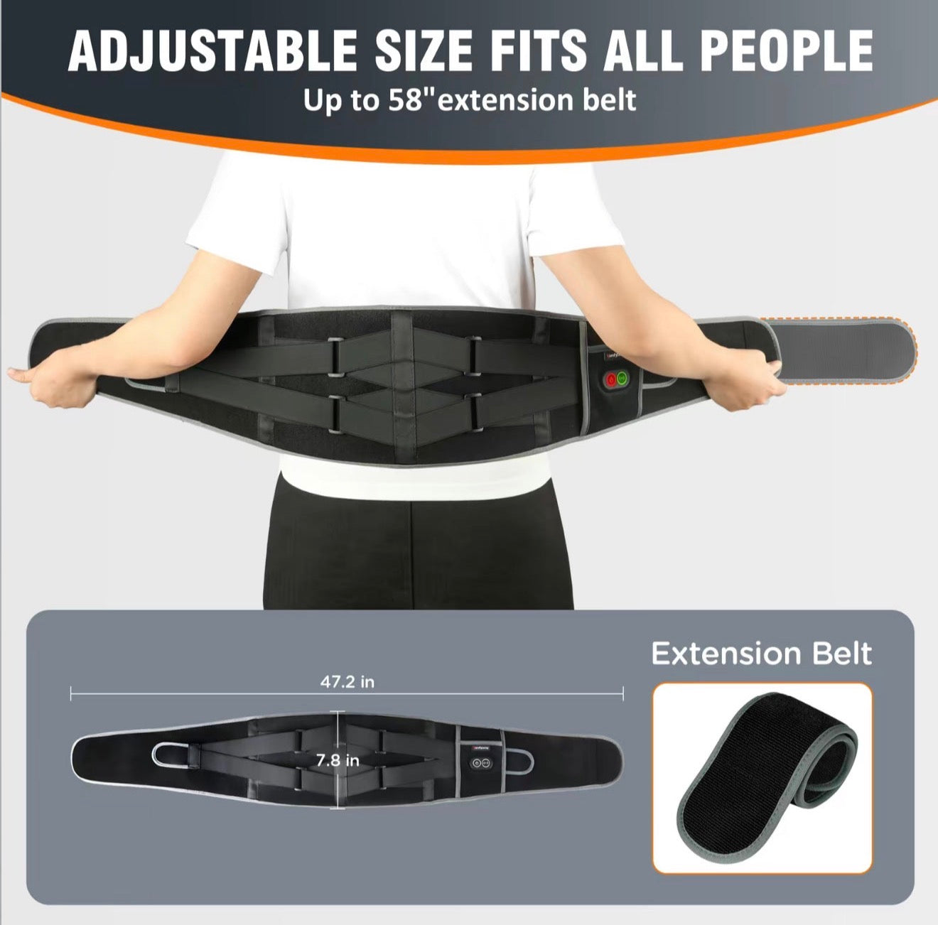 HeatFlex Back Massager - Korvel