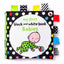 LakaRose Baby Black and White Label Cloth Book Newborn Infant Early Education Books Cloth Quiet Books - Korvel