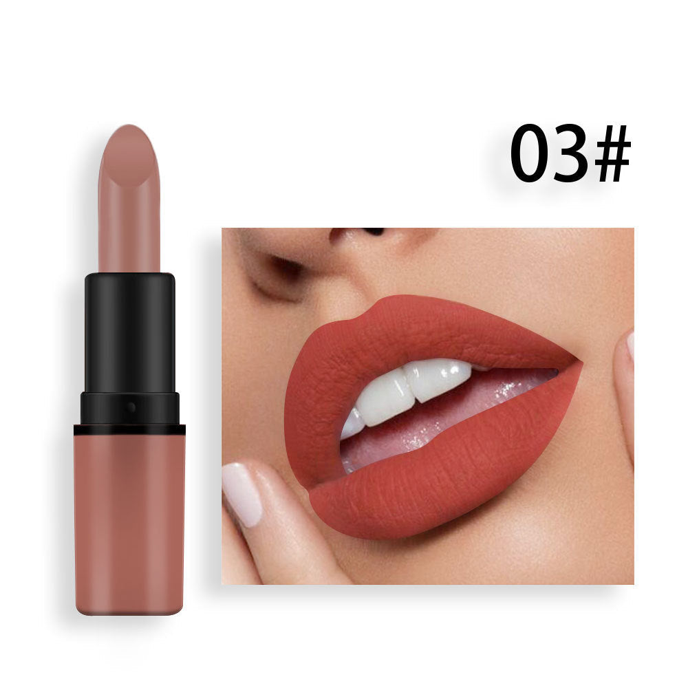 Premium Matte Lipstick in Rich Plum and Classic Red Shades