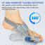 Bunion Corrector Unisex Foot Hallux Valgus Braces Rotatable Toe Separator Straightener Adjustable Pedicure Finger Toe Corrector - Korvel