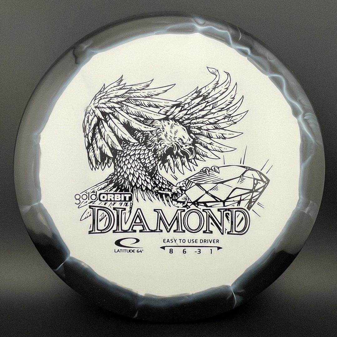 Disque de Golf en Diamant Gold Orbit