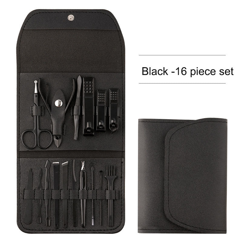 Ensemble de coupe-ongles en acier carbone premium pour hommes