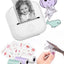 Phomemo Portable Mini Thermal Printer T02 Mini Pocket Label Printer DIY Self-adhesive Sticker Label Machine Various Label Paper - Korvel