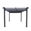10x10 Ft Outdoor Retractable Pergola with Canopy - Gray