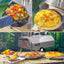 Horno de Pizza Exterior Semi-Automático Plateado de 12"
