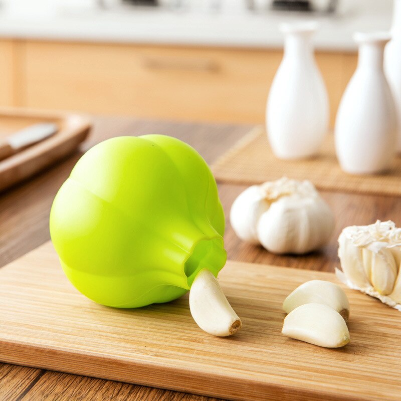 2pc Silicone Garlic Peeler Garlic Roller Stripper Silicone Garlic Peeling Tube Upgrade Roll Tube Garlic Tools Kitchen Gadgets - Korvel