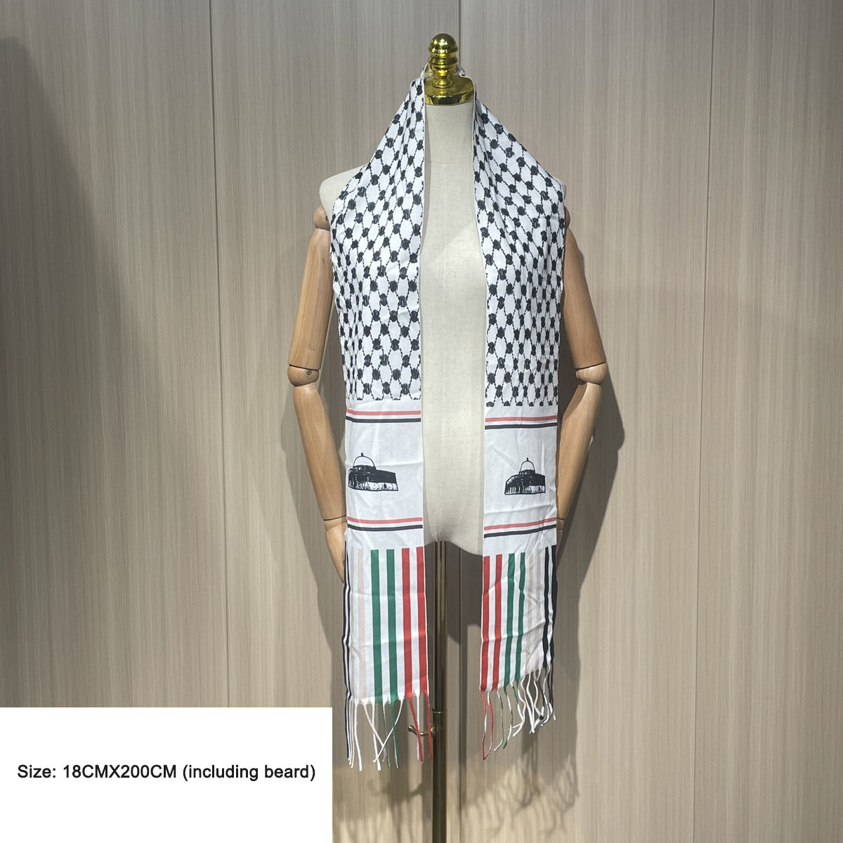 Arabic scarf prayer scarf ethnic style scarf shawl scarf headscarf - Korvel