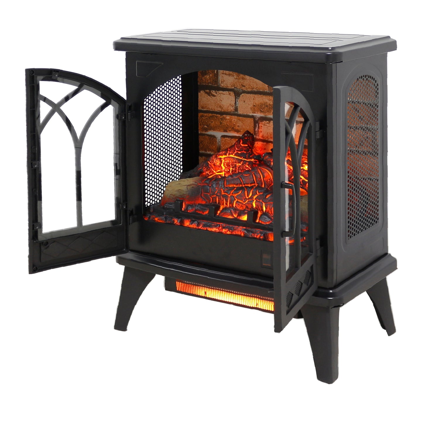 24 inch 3D Infrared Electric Stove with remote control - Korvel