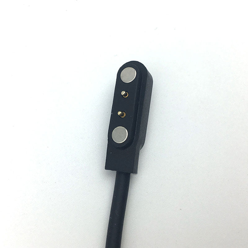high quality Magnetic Charging Cable wire For ZL02 Smart Watch bracelet 2 Pin Black Power Charger Data Cables - Korvel