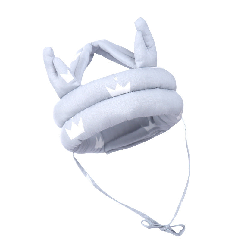 Baby anti-collision hat baby walking anti fall hat children's anti fall head protection hat safe breathable and washable - Korvel