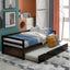 Daybed with Trundle Frame Set, Twin Size, Espresso(New SKU:WF283064AAP) - Korvel