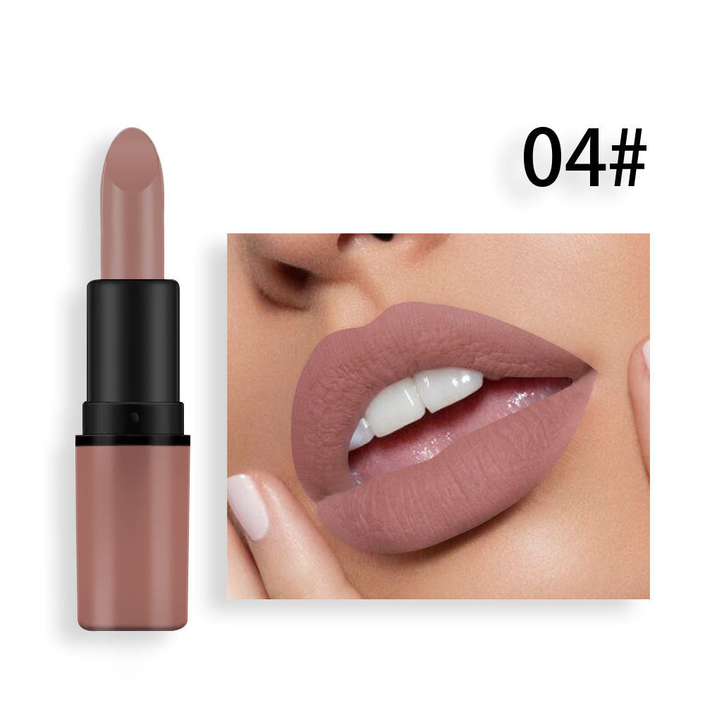 Premium Matte Lipstick in Rich Plum and Classic Red Shades