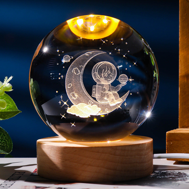 Starry Sky 3D Micro Landscape Crystal Ball Ornament