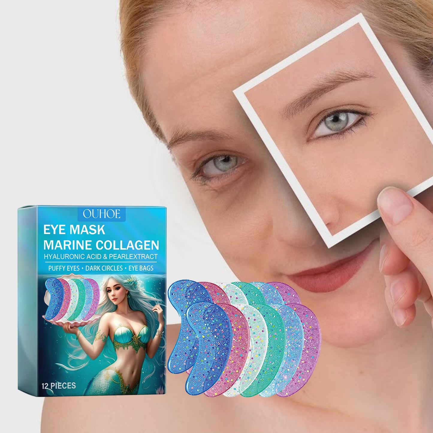 Marine Collagen Eye Mask for Hydration and Firmness
