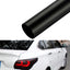 Film autocollant en vinyle teinté noir mat pour phares de voiture - 30x100cm