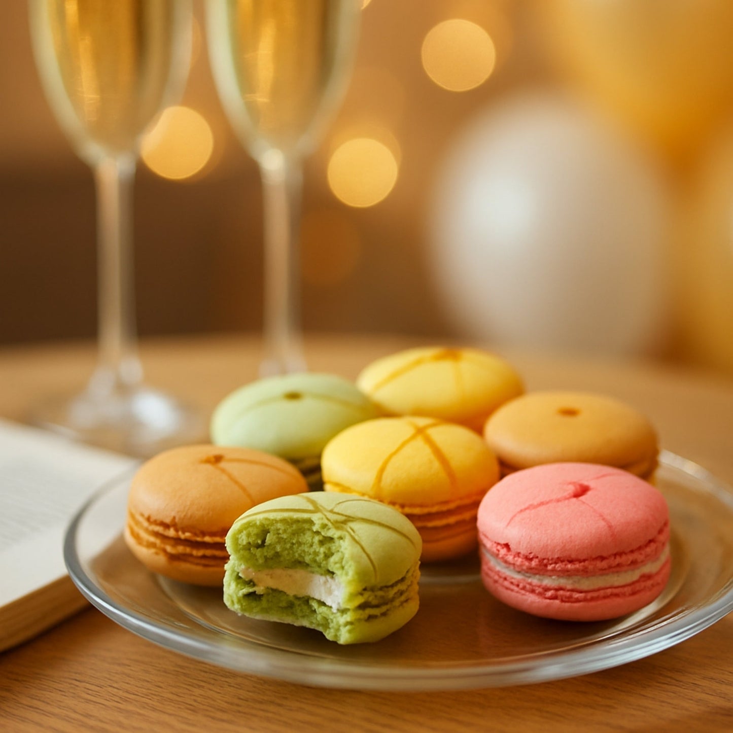 Andy Anand French Macarons Gift Box (48 Pcs) - Unique Flavors