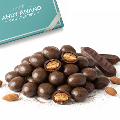 Andy Anand Gourmet Carob Malt Balls - 1 lb Gift Box