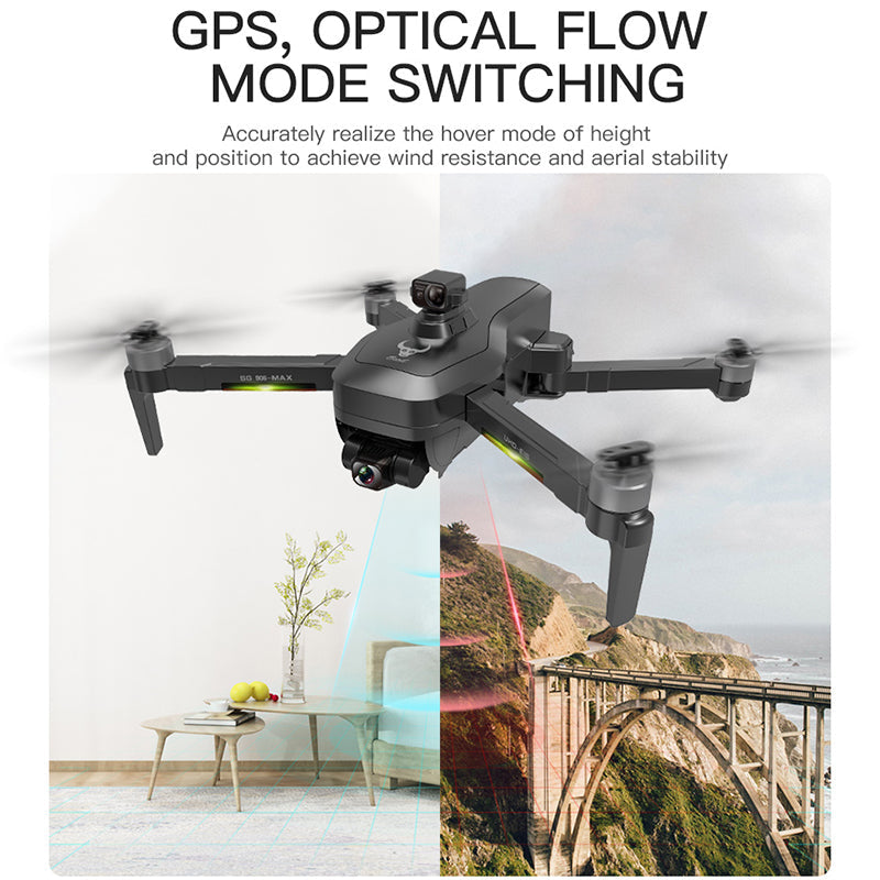 Beast 3 UAV SG906MAX Obstacle Avoidance 3-Axis Gimbal EIS Aerial Photography Quadcopter Remote Control Aircraft - Korvel