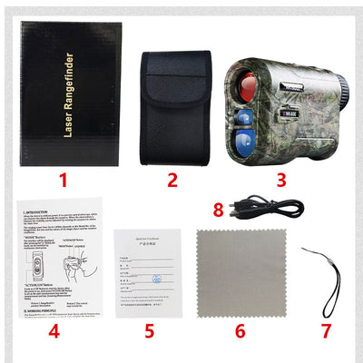 ARTBULL Camouflage Golf Rangefinder - Hunting Edition