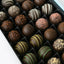 Truffes en Chocolat Noir Artisanales Andy Anand – 24 Pièces Saveurs Assorties