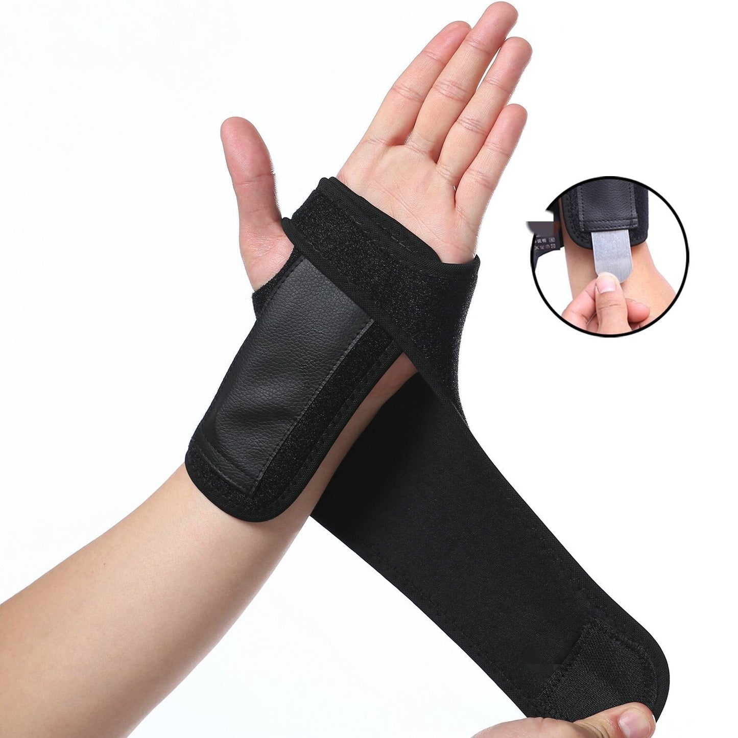 1PCS Manufacturers Direct Selling Outdoor Sports Protective Clothing Steel Plate Protection Bracer hu shou zhang Sports Fitness Equip - Korvel