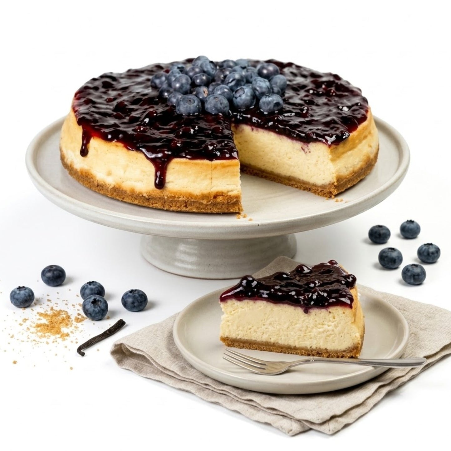 Tarta de Queso de Arándano Sin Azúcar Andy Anand - 2.8 lbs