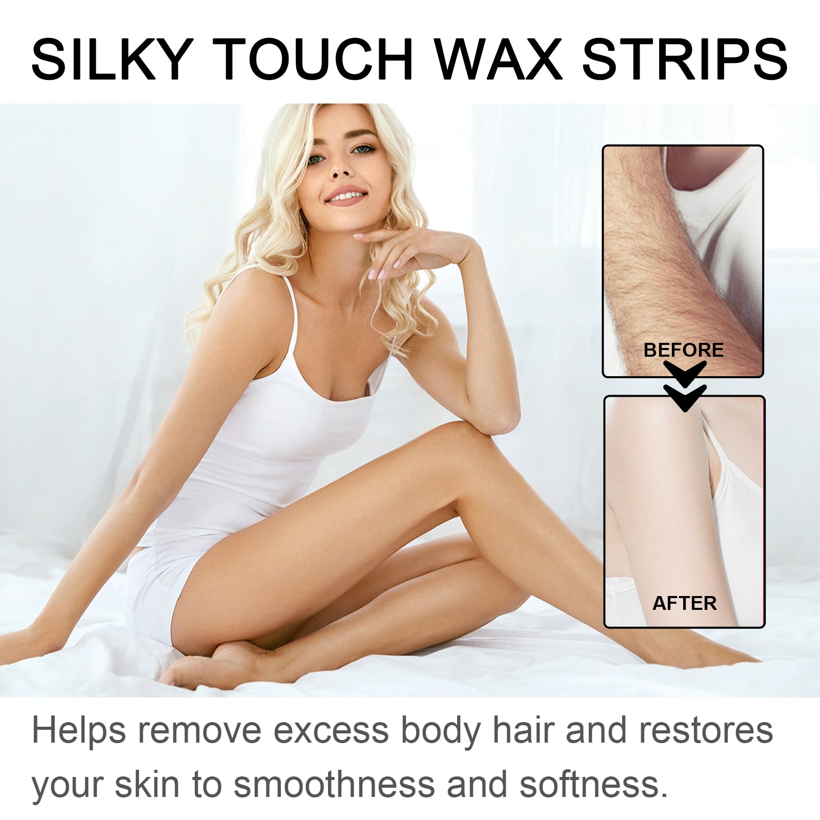 Hair Removal Body Butter, Gentle Hair Removal Non-Irritating Underarm Leg Hair Hand Hair Deep Cleansing Hair Removal Cream For Skin - Korvel