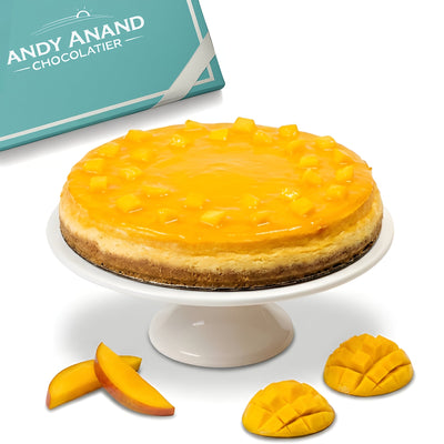 Andy Anand Mango Cheesecake 9" - Traditional Recipe Delight