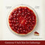 Tarta de Queso de Cereza Tradicional Horneada Fresca de Andy Anand 9"