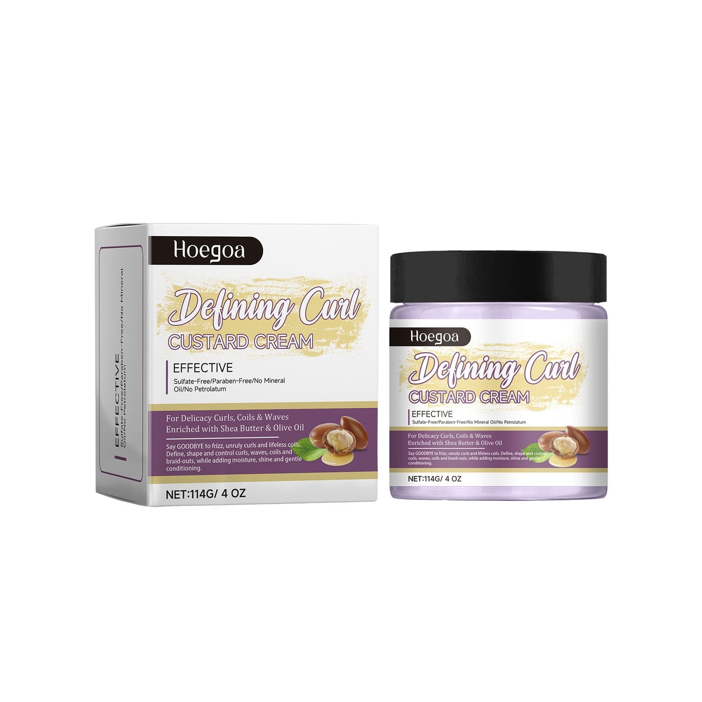 Non-Evaporating Curl Cream for Nourished, Voluminous Hair