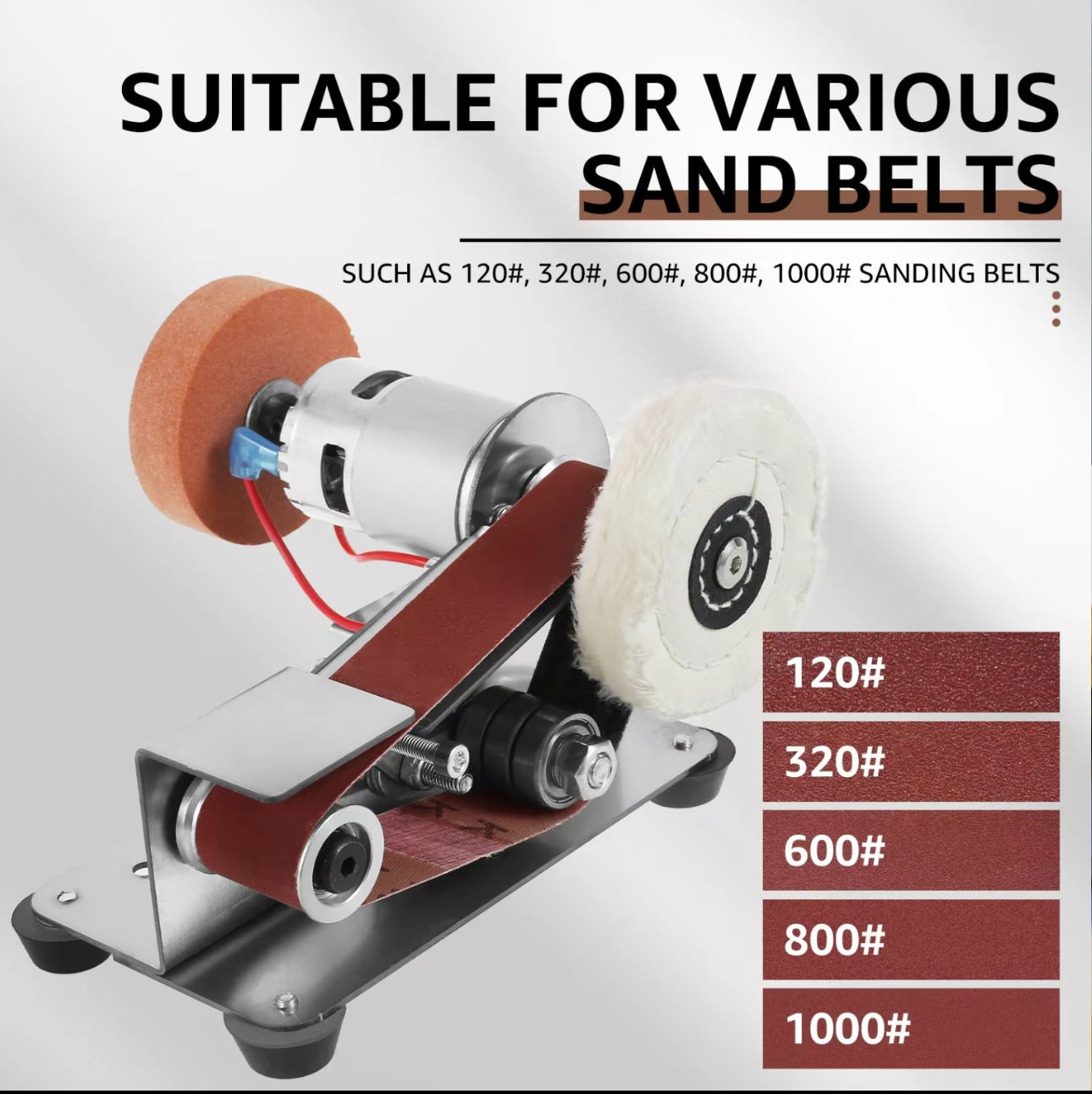 GrindMaster Mini Belt Sander - Korvel