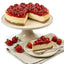 Gâteau au fromage aux fraises et chocolat sans sucre Andy Anand 9"