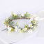 Korean style spring and summer fresh flower garland handmade wrapped fabric small chrysanthemum headpiece - Korvel