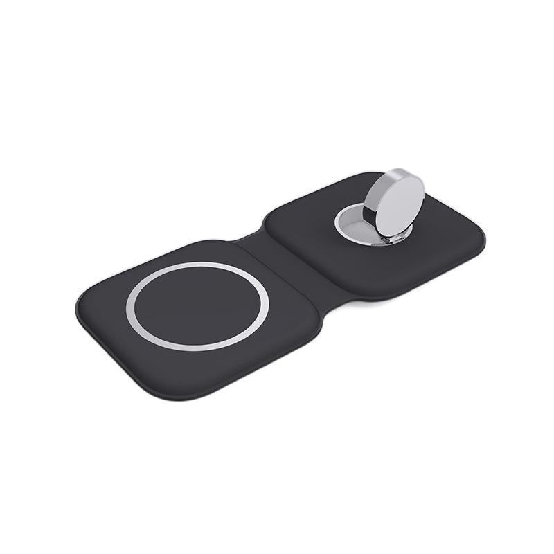 3-in-1 dual foldable wireless charger suitable for wireless charging of Apple Watch and iPhone - Korvel