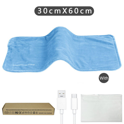 Almohadilla Térmica Gris de 5V USB - Manta Calentada Mini para Confort