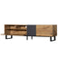 Modern TV Stand for 80'' TV with Double Storage Space - Korvel