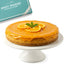 Tarta de Queso de Naranja Sin Gluten 9" - Receta Tradicional