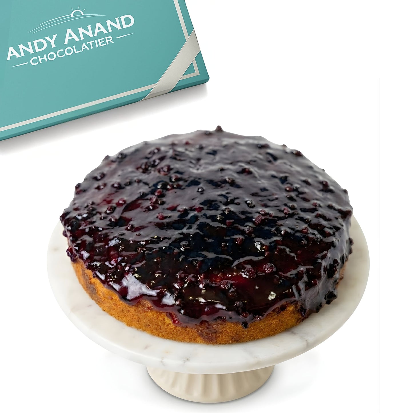 Pastel de Arándano Sin Azúcar y Sin Gluten Andy Anand, 2.5 lb