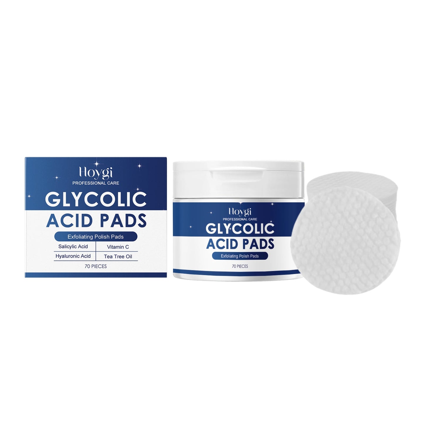 Tampons de Nettoyage Exfoliants Doux pour une Peau Radieuse