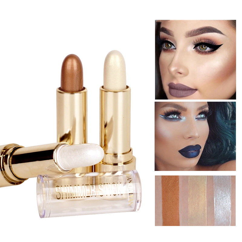 HANDAIYAN Three Dimensional High Gloss Repair Stick Highlighter Stick Brightening Stick Lying Silkworm Pen Eye Opening Pen - Korvel