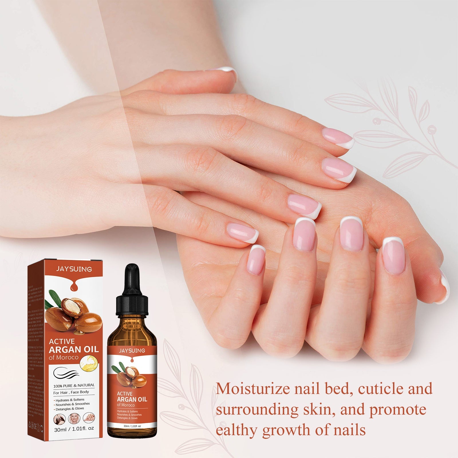 Argan Oil, Repair Dry Hair Supple Hair Moisturizing Care Essential Oil - Korvel