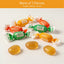 Andy Anand 55 Pc Caramelo de Jengibre Sin Azúcar - 3 Sabores, Hecho en Italia