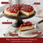 Gâteau au fromage cerise sans gluten et sans sucre Andy Anand 9"